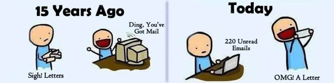 Mail comic